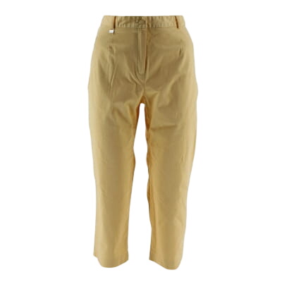 Pantalon jaune - Femme - Anne Weyburn - Taille 44 Très bon état -  reconditionné disponible sur Label Emmaüs